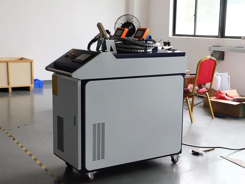 CNC Fiber Laser Welding Process